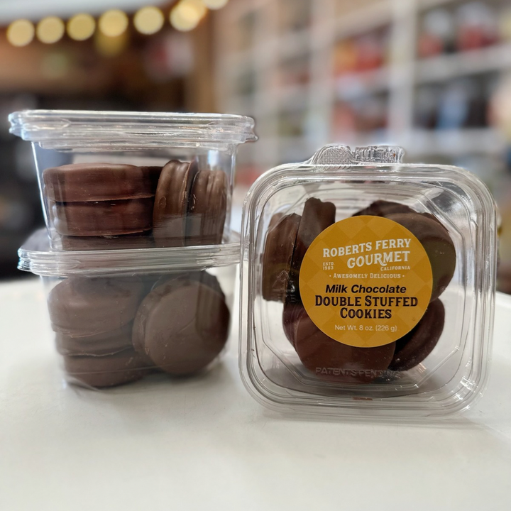 Milk Chocolate Double Stuffed Cookies 8 oz.