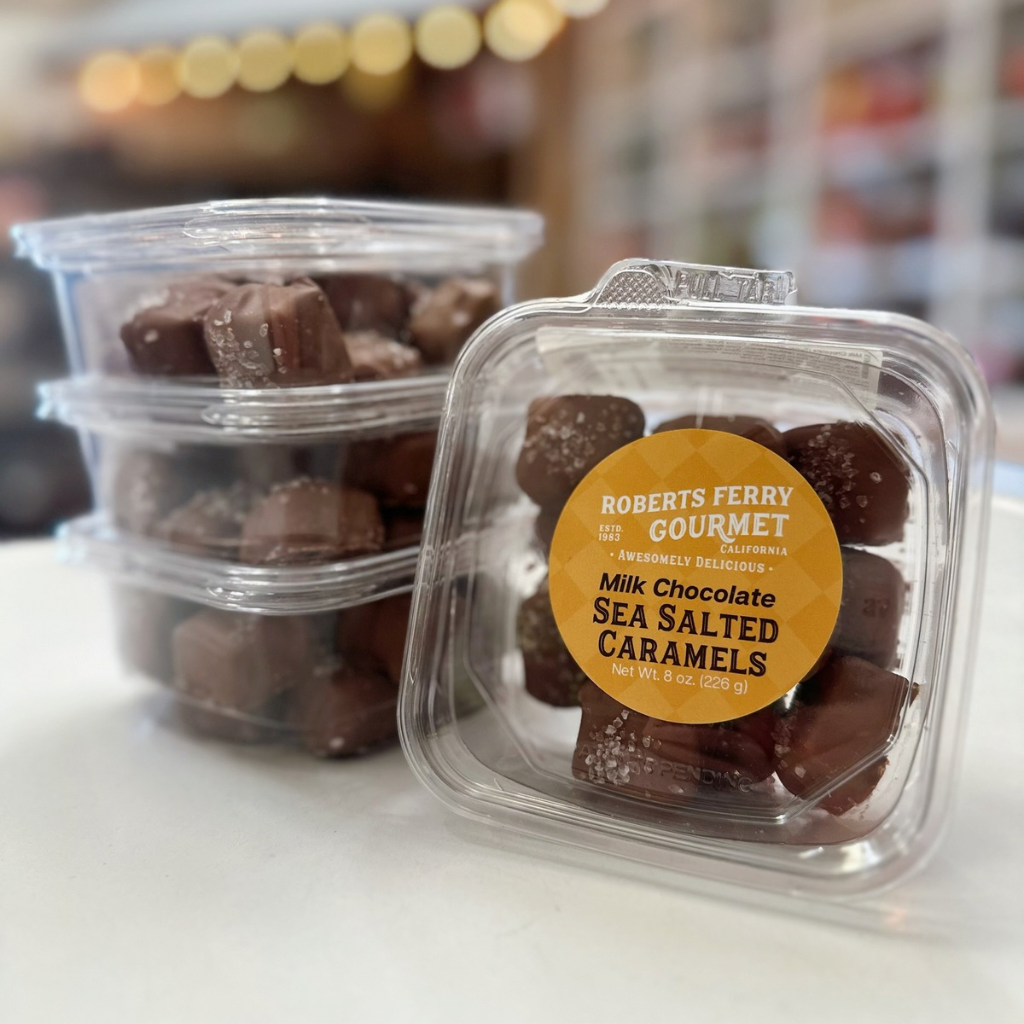 Milk Chocolate Sea Salted Caramels 8 oz.