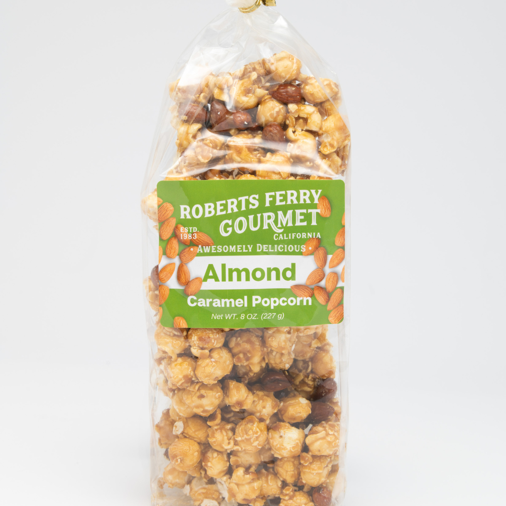 Almond Caramel Popcorn 8 oz.