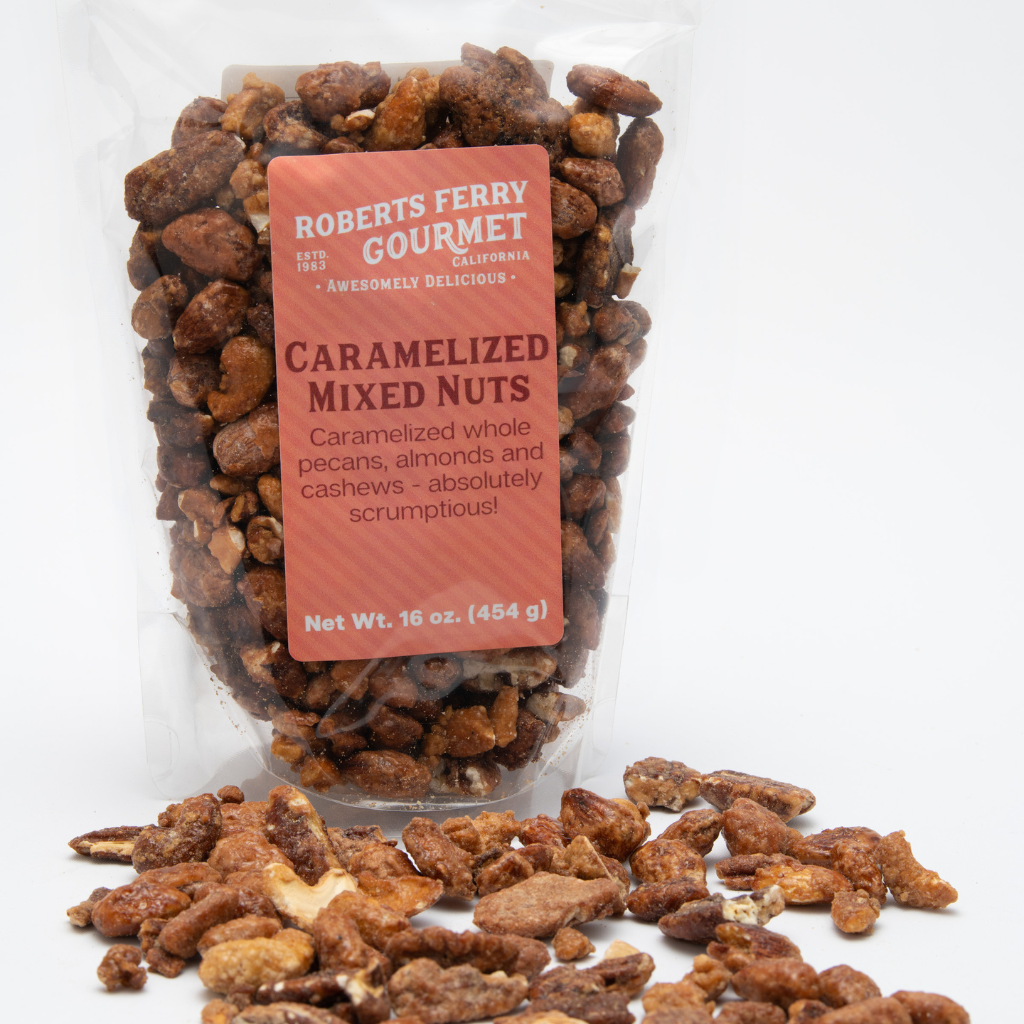 Caramelized Mixed Nuts Roberts Ferry Gourmet