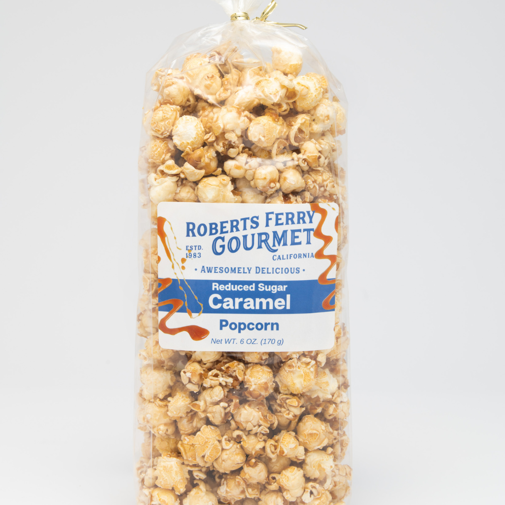 Reduced Sugar Caramel Popcorn
