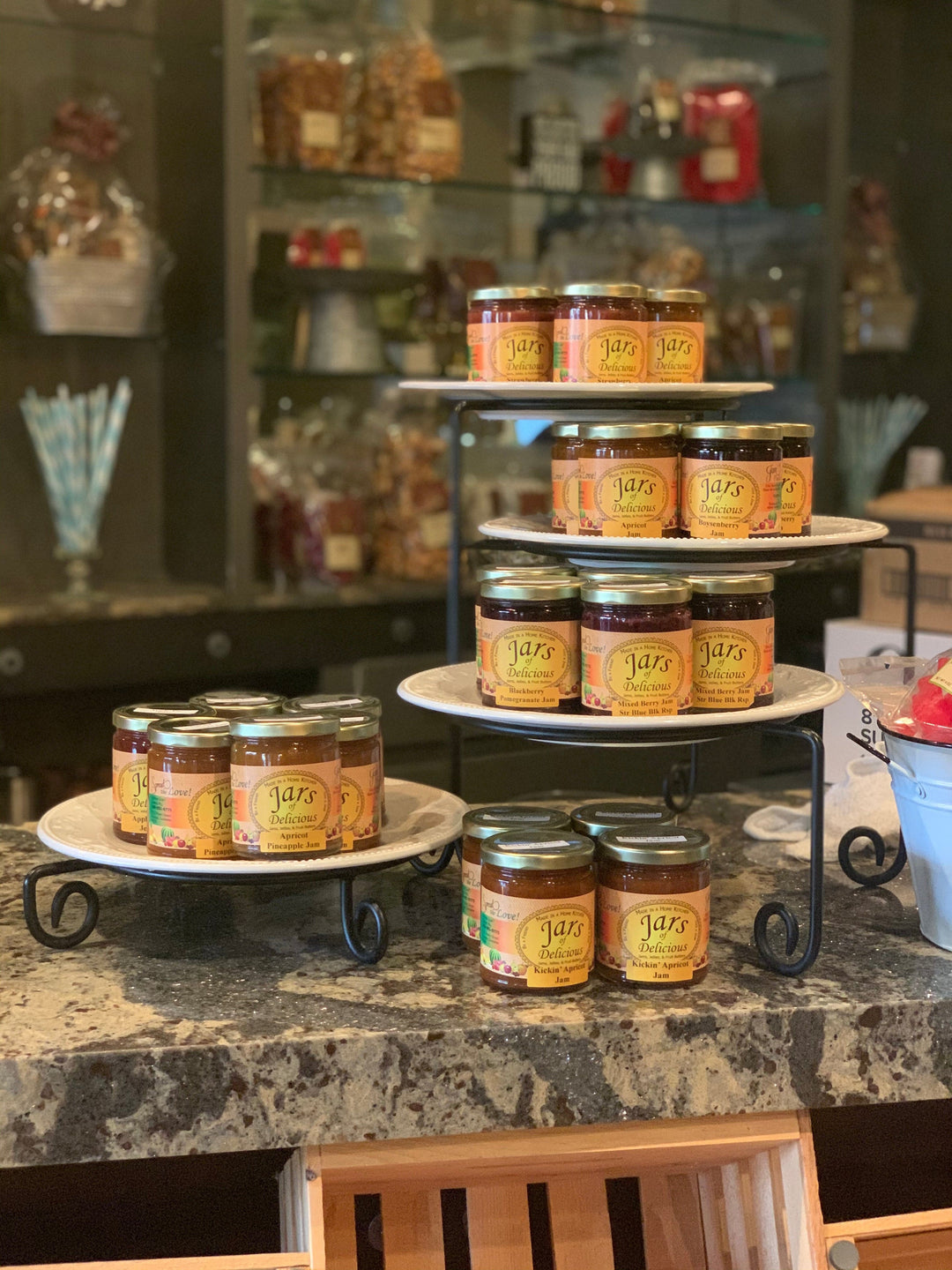Jars of Delicious Jams