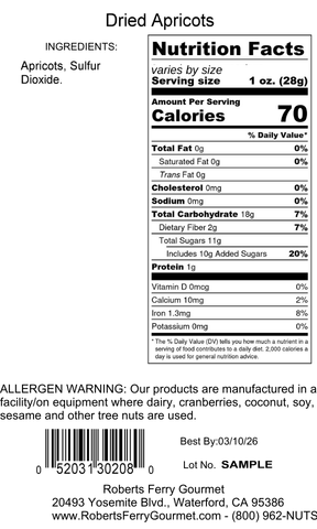 Dried Apricots