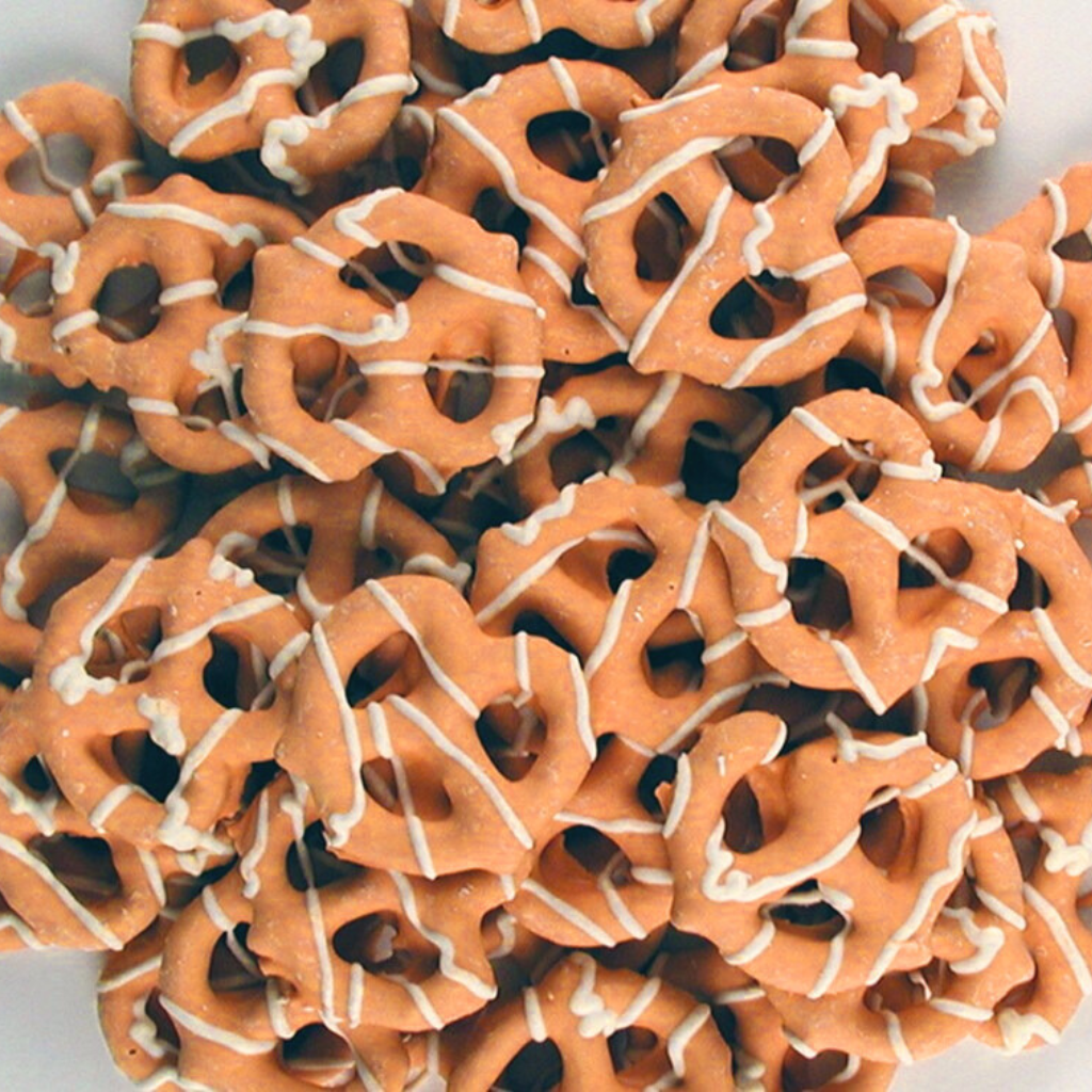 Pumpkin Spice Pretzels