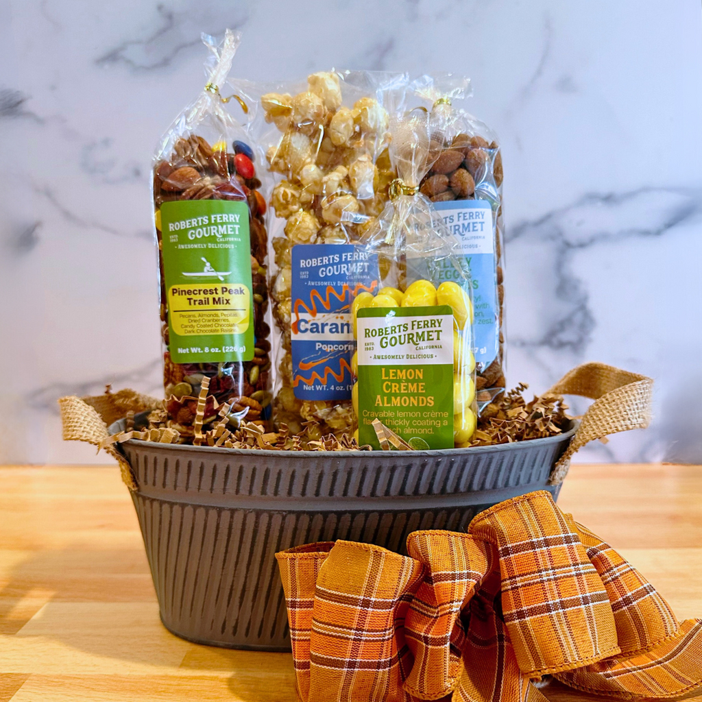 The Snacker Gift Basket – Roberts Ferry Gourmet