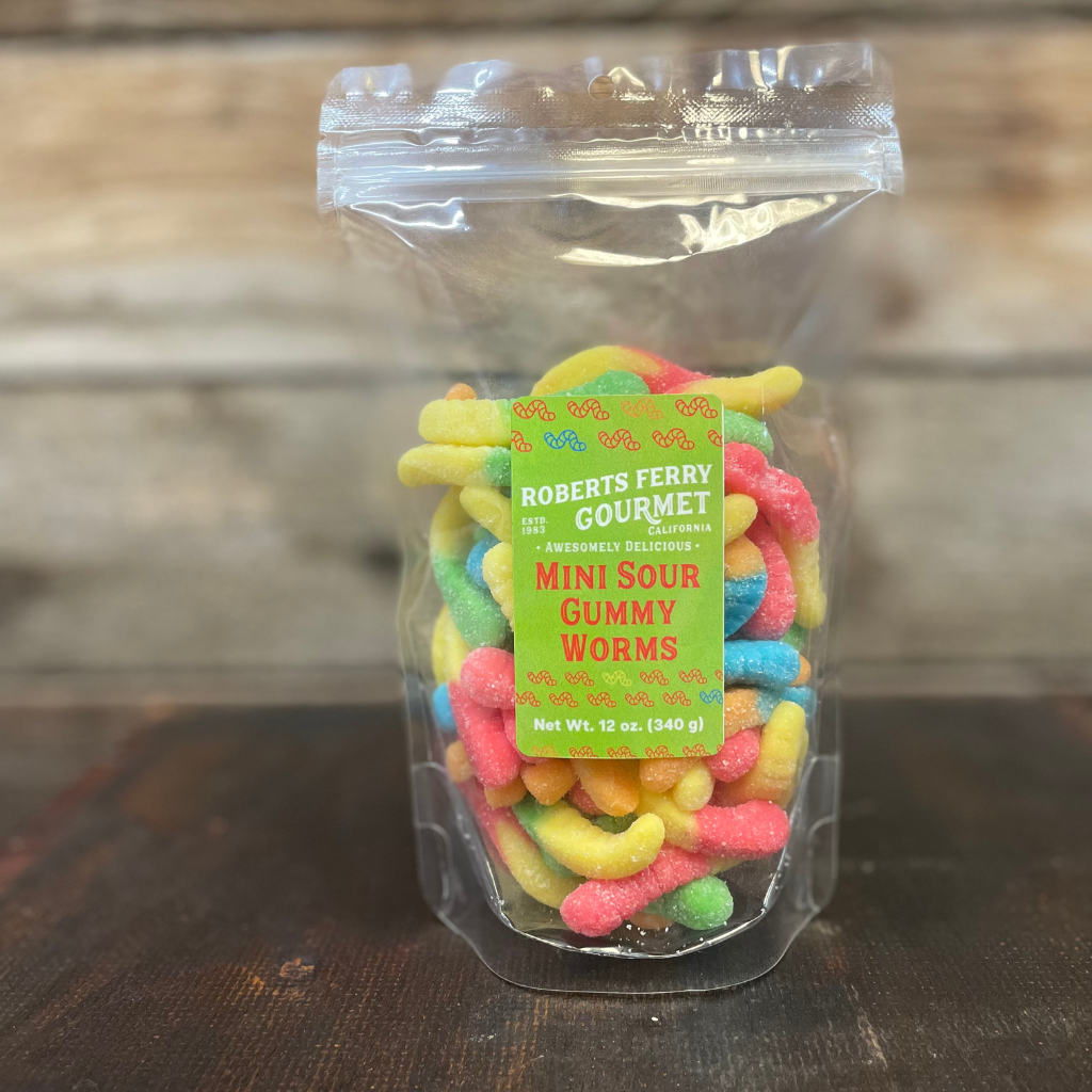 Sour Mini Gummy Worms