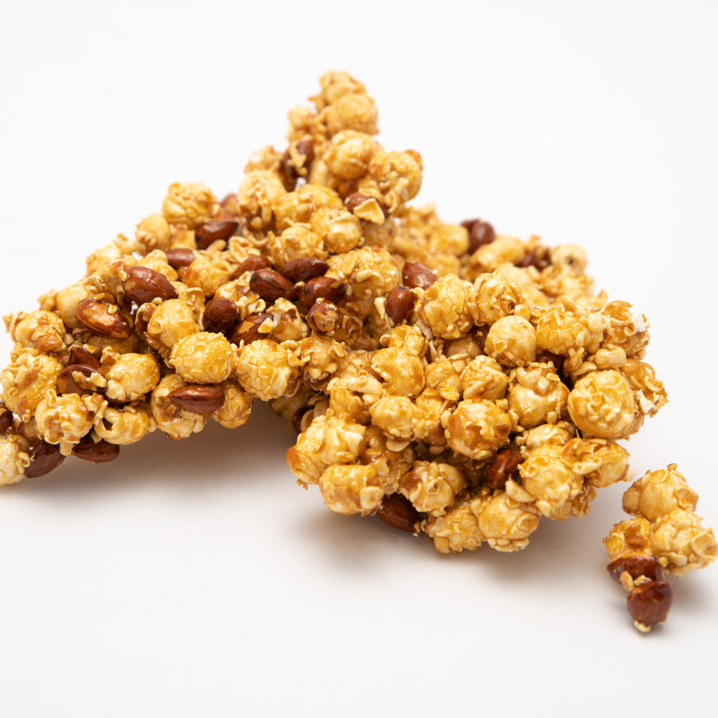 Almond Caramel Popcorn