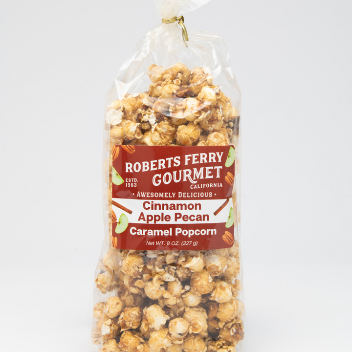 Cinnamon Apple Pecan Caramel Popcorn