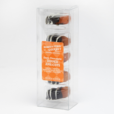 Dark Chocolate Dipped Apricots