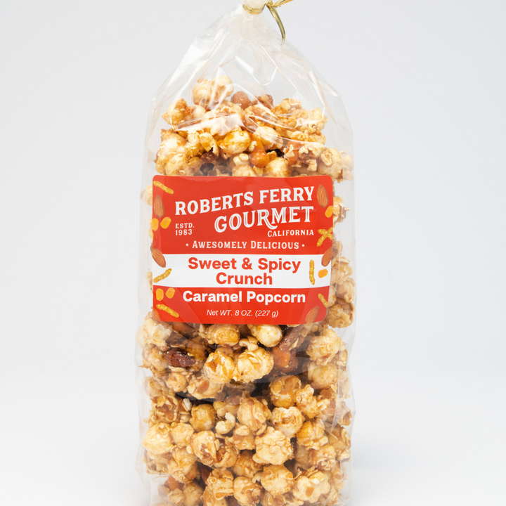 Sweet & Spicy Crunch Caramel Popcorn