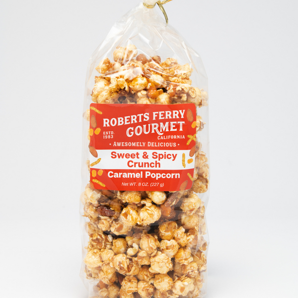 Sweet & Spicy Crunch Caramel Popcorn – Roberts Ferry Gourmet