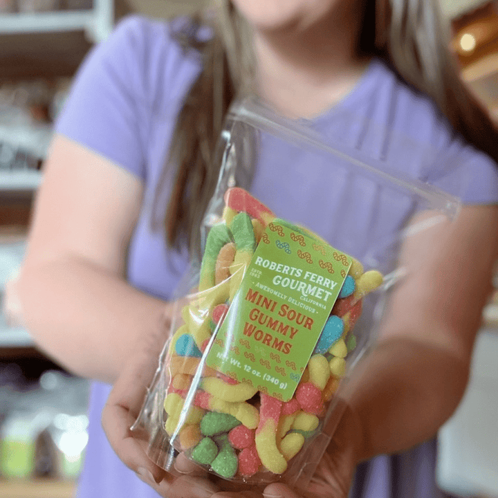 Sour Mini Gummy Worms